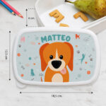 Miniatura di Portapranzo per Bambini Animali Colorati Personalizzato