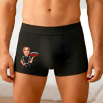 Boxers “Tua Propriedade” com Foto e Nome Personalizados Miniatura de Boxers “Tua Propriedade” com Foto e Nome Personalizados