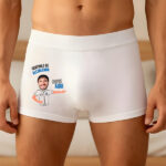 Miniatura de Boxers “Controlo de Alcoolemia” com Foto Personalizada