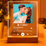 Miniatura de Placa Spotify personalizada