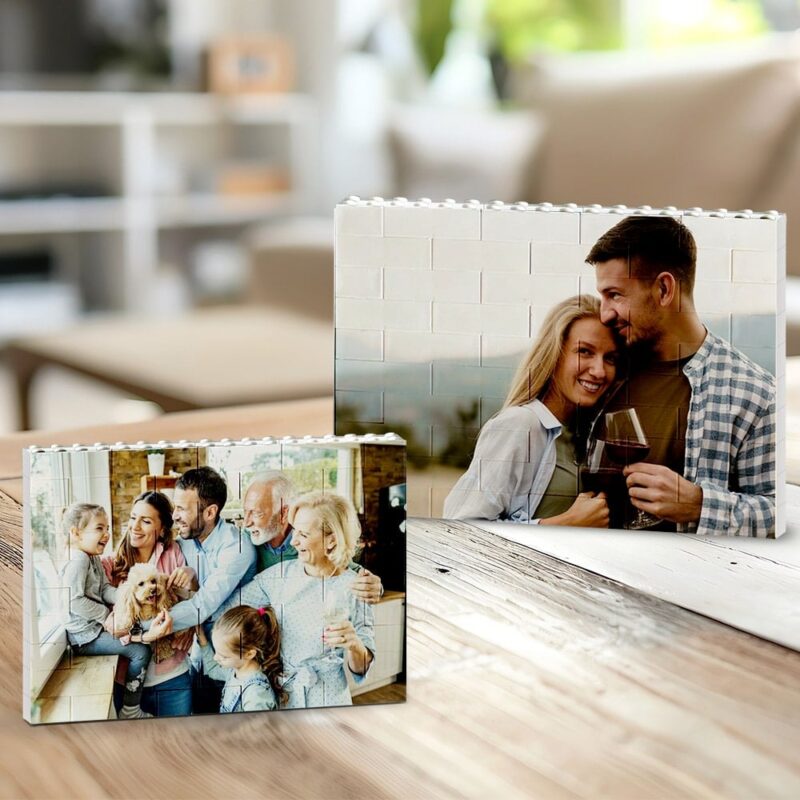 Puzzle de Blocos com Foto Personalizado