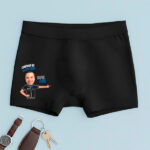 Miniatura de Boxers “Controlo de Alcoolemia” com Foto Personalizada