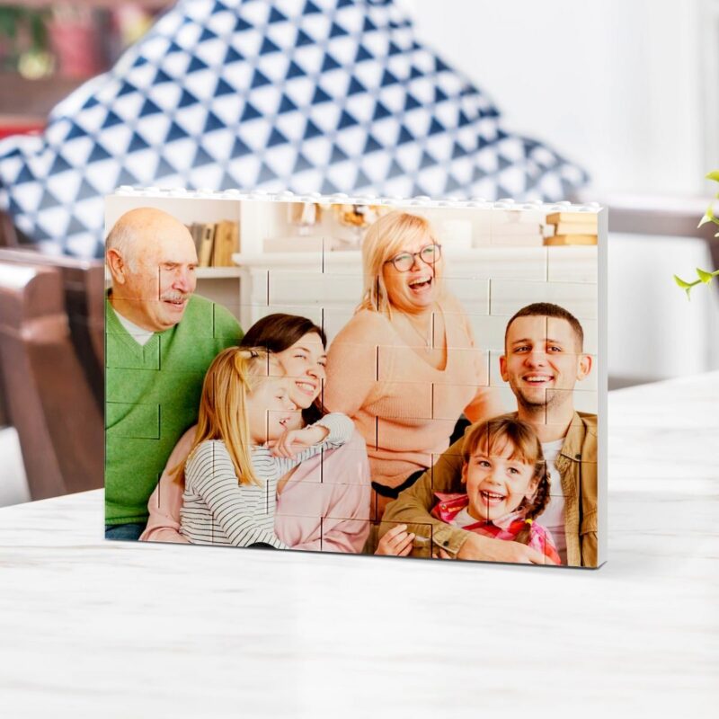Puzzle de Blocos com Foto Personalizado