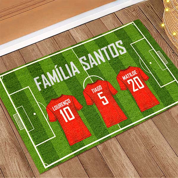 Capacho Equipa de Futebol Família personalizado
