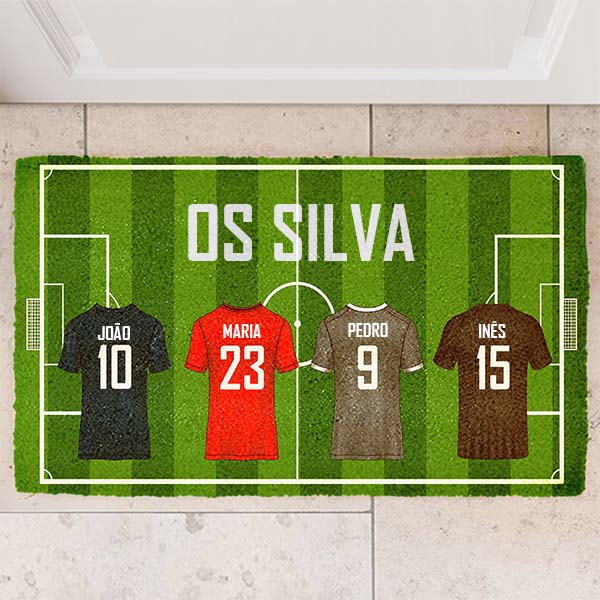 Capacho Equipa de Futebol Família personalizado