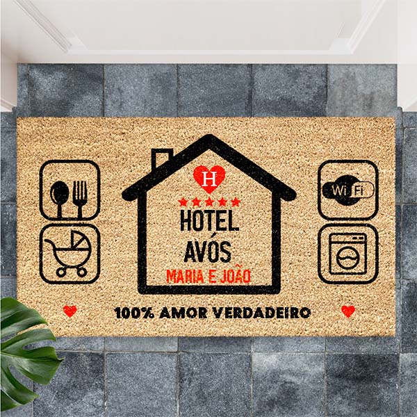 Capacho Hotel Avós personalizado