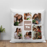Miniatura de Almofada Mamã com Seis Fotografias personalizada