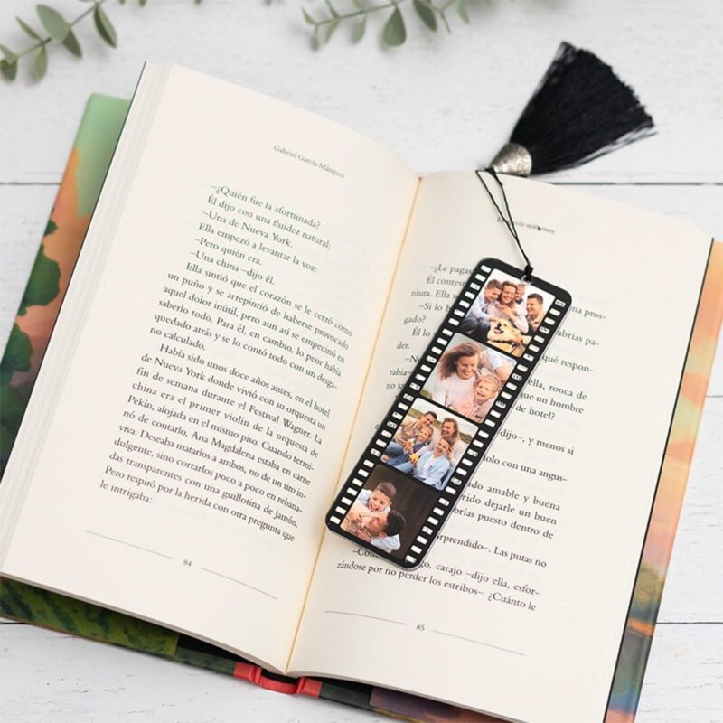 Marcador de Livros Rolo de Fotografias personalizado