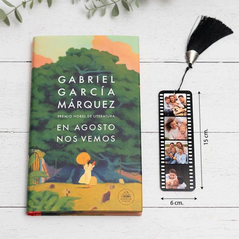 Marcador de Livros Rolo de Fotografias personalizado