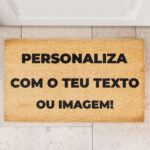 Miniatura de Capacho personalizado com textos e foto