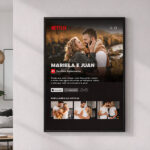 Miniatura de Póster Design Netflix com Nomes e Texto personalizados