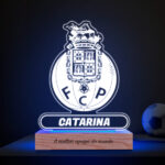 Miniatura de Lâmpada Escudo FC Porto personalizada