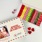 Caixa de Doces Postal personalizada com Foto e Textos Miniatura de Caixa de Doces Postal personalizada com Foto e Textos