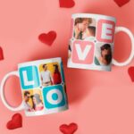 Caneca Love personalizada com 5 fotos Miniatura de Caneca Love personalizada com 5 fotos