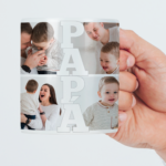 Miniatura de Caneca Papá com 4 Fotos personalizada
