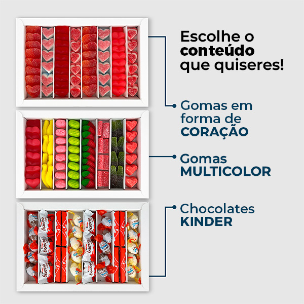 Caja de Doces Papá com Fotos personalizada