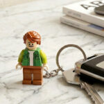Miniatura de Porta-chaves com Minifigura tipo LEGO personalizada