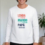 Miniatura de Pijama Lenda, Marido e Papá com Texto personalizado