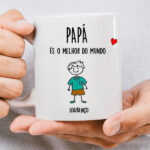 Miniatura de Caneca Bonecos com Texto personalizada