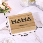 Miniatura de Caixa de Fotos Acordeão Mamã Corações com Texto personalizada