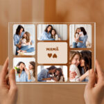 Miniatura de Candeeiro Mamã com Seis Fotos personalizado