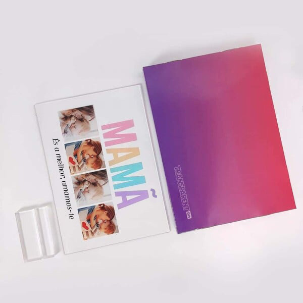 Candeeiro Mamã multicolor personalizado
