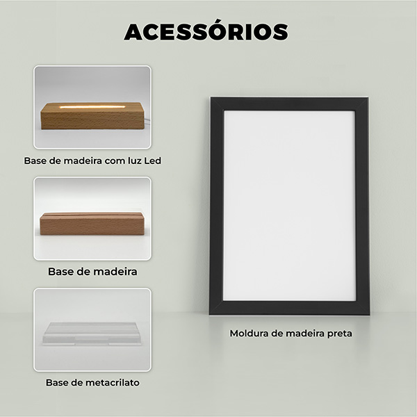 Candeeiro Mamã multicolor personalizado