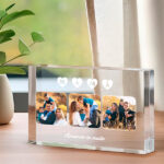 Miniatura de Placa em Bloco para a Mãe com Fotografias Personalizadas
