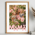 Miniatura de Póster para a Mãe com Fotografia personalizada