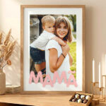 Miniatura de Póster para a Mãe com Fotografia personalizada