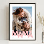 Miniatura de Póster para a Mãe com Fotografia personalizada