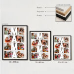 Miniatura de Póster Vertical para a Mãe com Fotografias personalizadas