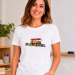 Miniatura de T-shirt Super Profe com Nomes personalizados