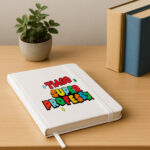 Miniatura de Caderno Super Professora com Nomes personalizados