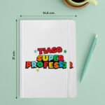 Miniatura de Caderno Super Professora com Nomes personalizados