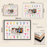 Miniatura de Póster para Professores de Corações com Foto personalizada