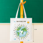 Miniatura de Tote Bag Planeta para Professores com Nomes personalizados