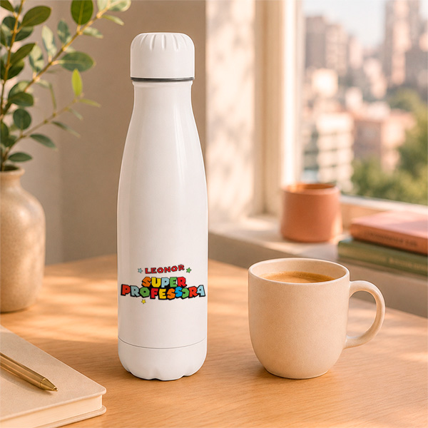 Garrafa Super Profe com Nomes personalizados