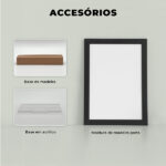 Miniatura de Placa Pai personalizada com 4 fotografias