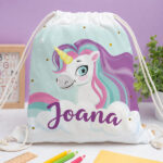 Miniatura de Pack Escolar Infantil Unicórnio Personalizado
