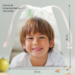 Miniatura de Saco de Lanche Infantil com Foto Personalizado