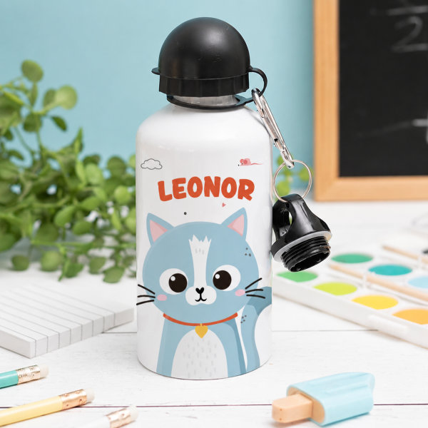Garrafa Infantil Animais Coloridos Personalizada