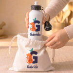 Miniatura de Garrafa Infantil com Inicial Personalizada
