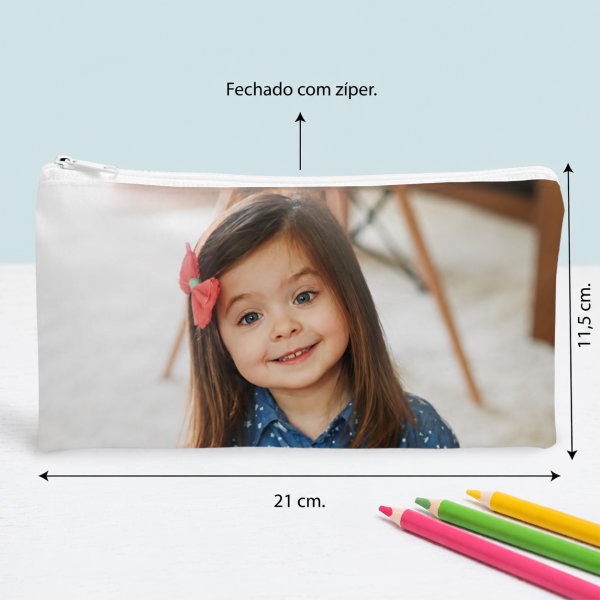 Estojo Infantil com Foto Personalizado