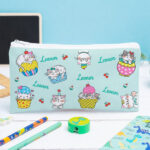 Miniatura de Estojo Infantil Gatinhos Personalizado