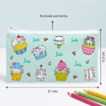 Miniatura de Estojo Infantil Gatinhos Personalizado