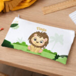 Miniatura de Estojo Infantil Animais da Selva Personalizado