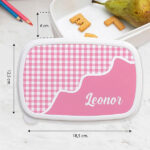 Miniatura de Lancheira Infantil Xadrez Personalizada