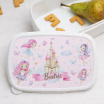 Lancheira Infantil Fadas Personalizada Miniatura de Lancheira Infantil Fadas Personalizada