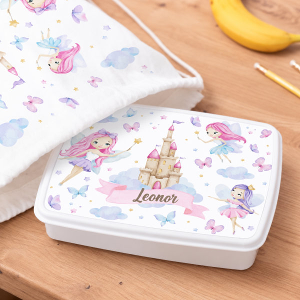 Lancheira Infantil Fadas Personalizada